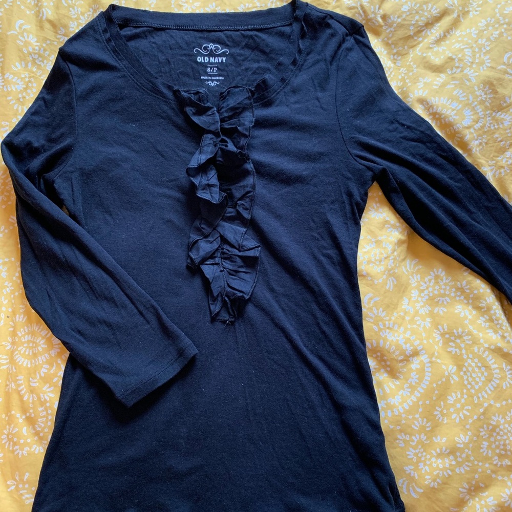Long sleeved cotton shirt